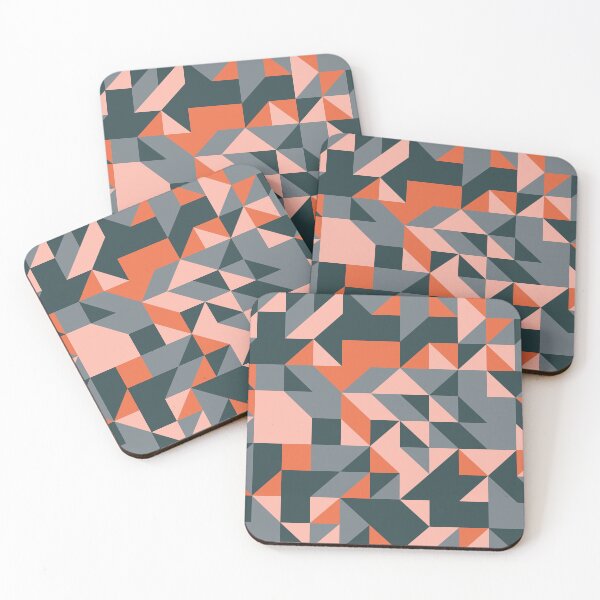 Item preview, Wild Wanderlust retro color palette geometric pattern designed and sold by acidmit.