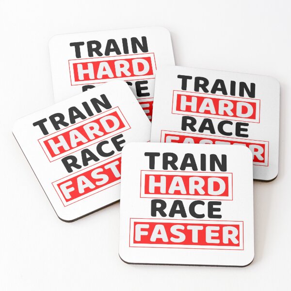 Item preview, Train Hard Race Faster designed and sold by Sonatablue.