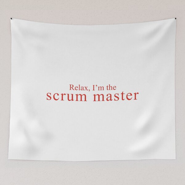 Aperçu de l'œuvre Détendez-vous, je suis le scrum master créée et vendue par svanaerschot.