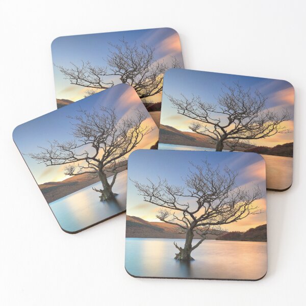 Item preview, Tree in Water Loch Lomond-Sunset designed and sold by Grant Glendinning.