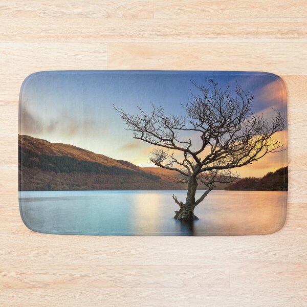 Item preview, Tree in Water Loch Lomond-Sunset designed and sold by Grant Glendinning.
