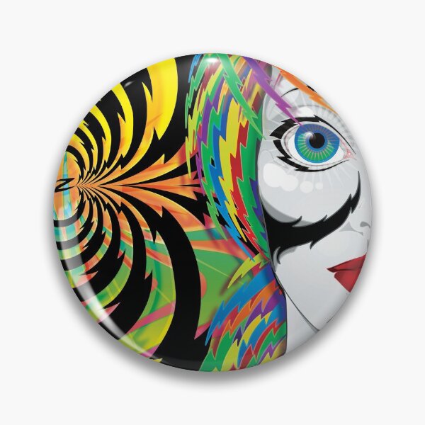 Item preview, Electric Rainbow Energy Girl  designed and sold by Jeffery Wright.