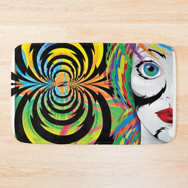 Item preview, Electric Rainbow Energy Girl  designed and sold by Jeffery Wright.