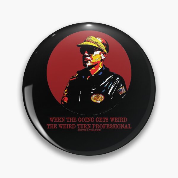 Item preview, Hunter S. Thompson quote - The going gets weird designed and sold by M3EX.