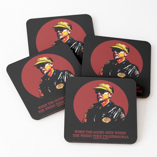 Item preview, Hunter S. Thompson quote - The going gets weird designed and sold by M3EX.