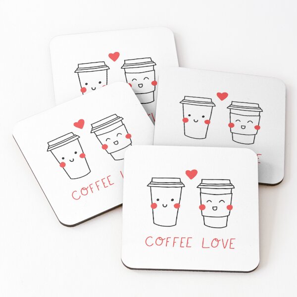 Item preview, Coffee Love (white) designed and sold by Design Minds Boutique.