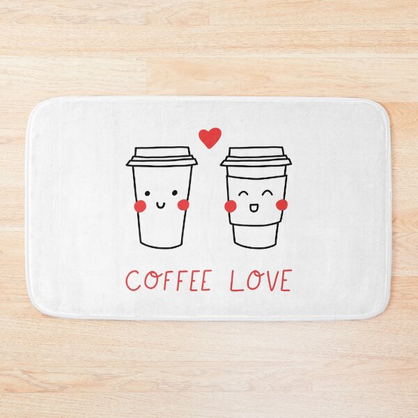 Item preview, Coffee Love (white) designed and sold by Design Minds Boutique.
