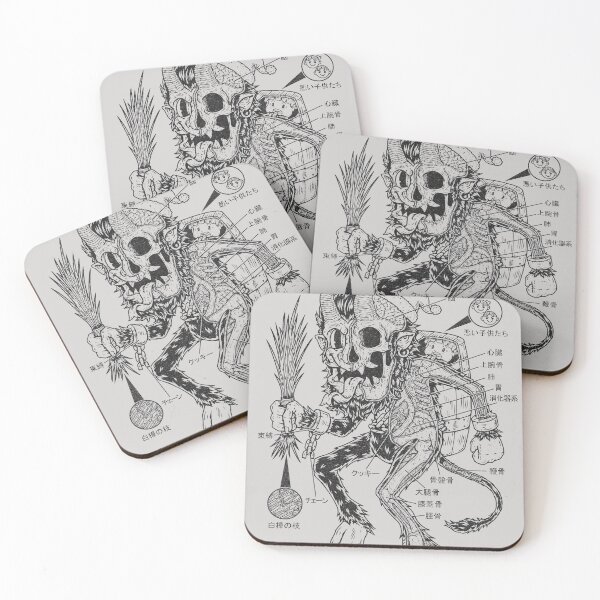Item preview, KRAMPUS ANATOMY - lines designed and sold by firebrander.