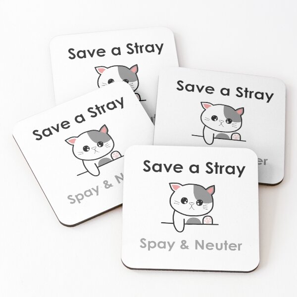 Item preview, Save a Stray, Spay & Neuter designed and sold by TheBestCatShop.