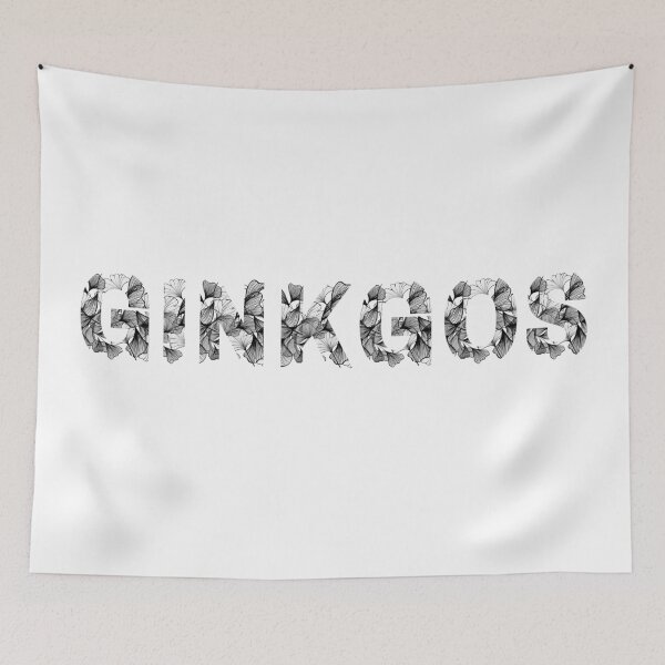 Item preview, Ginkgo Ginkgo Noir designed and sold by MonocleSkully.