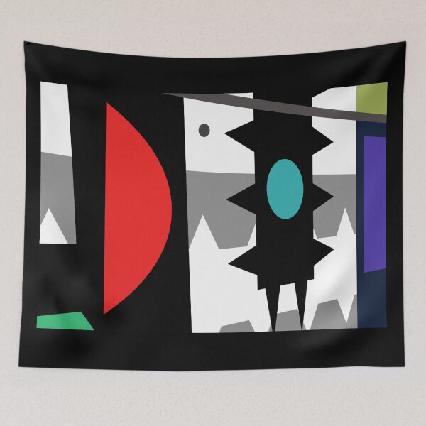 Item preview, City Limits by Jenny Meehan Abstract Art Print  designed and sold by Jenny Meehan Art Prints and Patterns  .