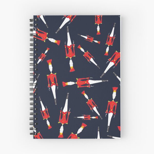 Item preview, Nutcracker Pattern - Navy designed and sold by Akos Barat.