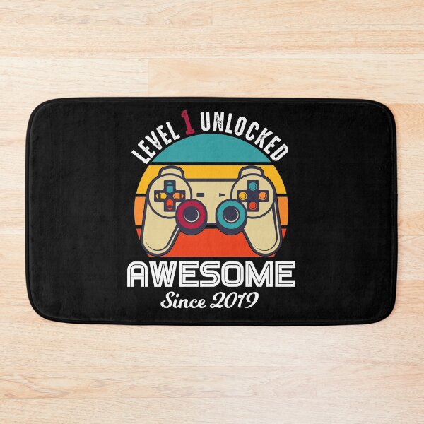 Item preview, Level 1 Unlocked Birthday Awesome Since 2019 designed and sold by RandomStuffShop.