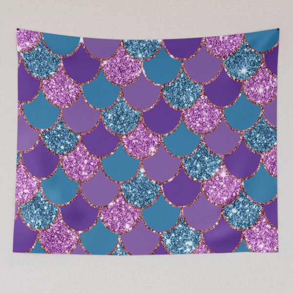 Item preview, Glitter Mermaid Tail Pattern   designed and sold by WOW TeesAndThings.
