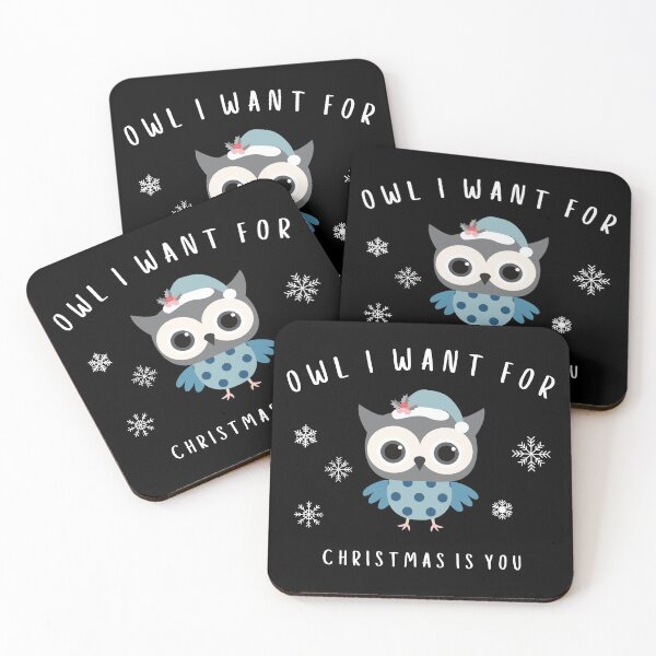 Item preview, Owl I Want for Christmas Is You designed and sold by Aldo Daci.
