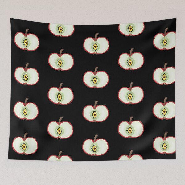 Item preview, Creepy Apple with Eye Pixel Art designed and sold by ibyrd-7.