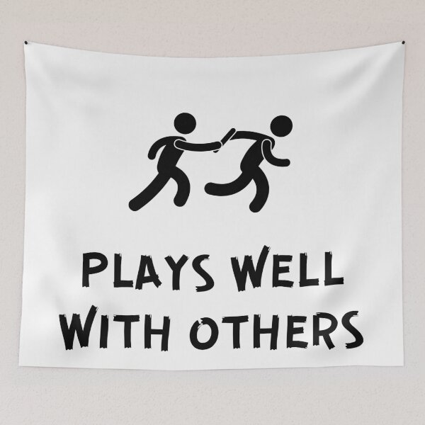 Item preview, Athletics: Plays well with others designed and sold by TheGreenGoat.