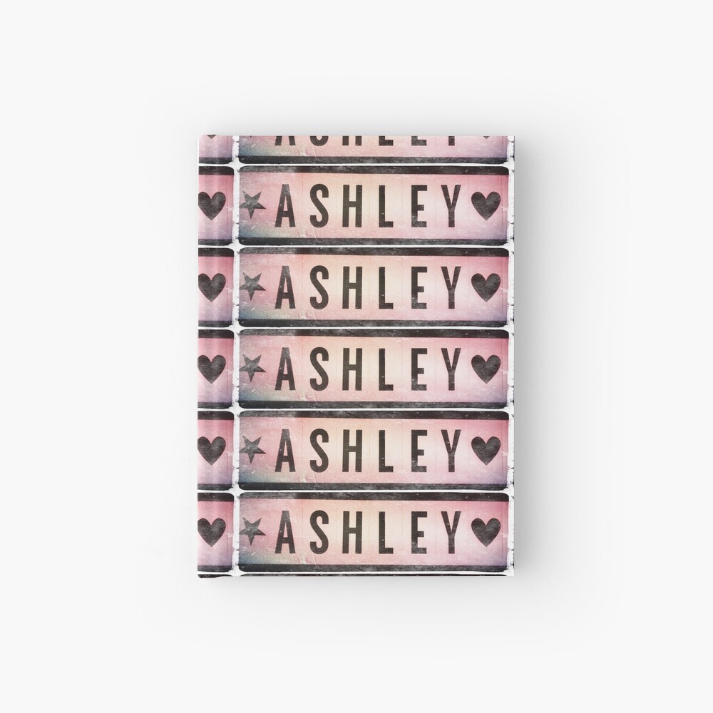 Ashley mask, Ashley socks, Ashley sticker, Ashley magnet, Ashley notebook, Ashely Hardcover Journal
