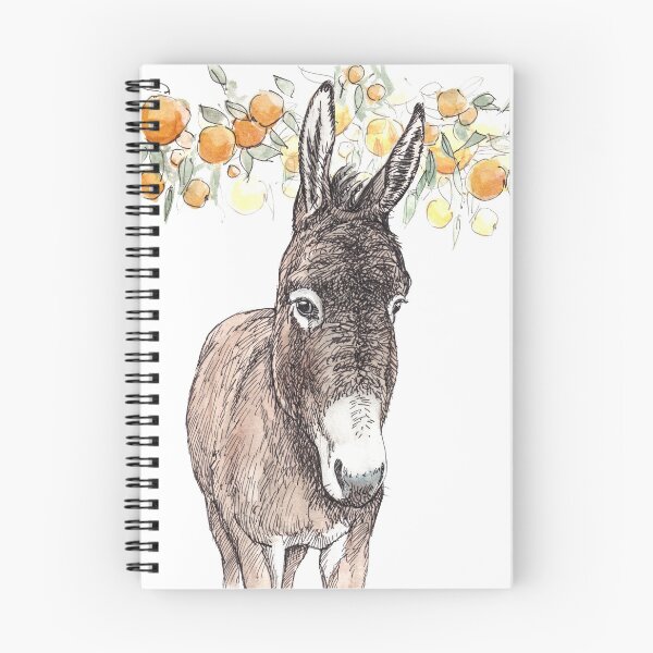 Item preview, Donkey in an Orchard designed and sold by gonesketching.