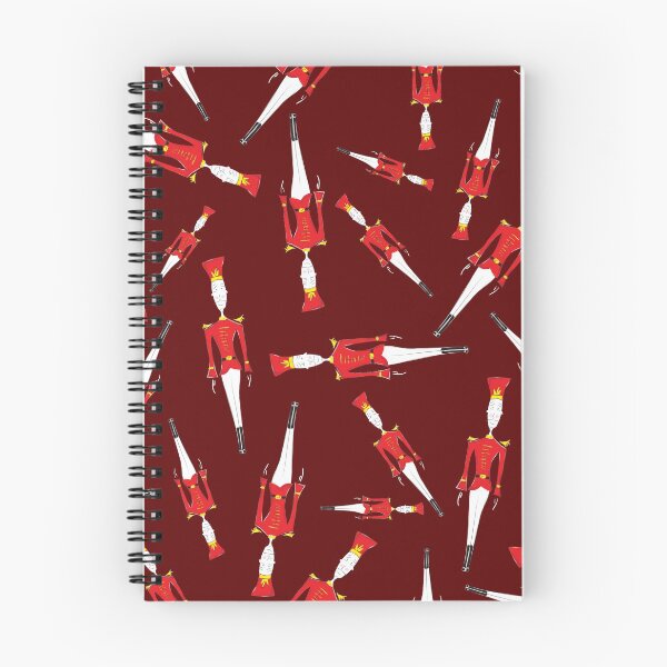 Item preview, Nutcracker Pattern - Dark Red designed and sold by Akos Barat.