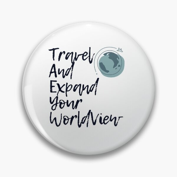 Item preview, Travel and expand your Worldview designed and sold by Kennya Karoline Fonseca.