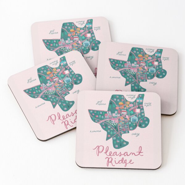 Item preview, Pleasant Ridge Neighborhood (with Auten) Map designed and sold by katiemichaele.