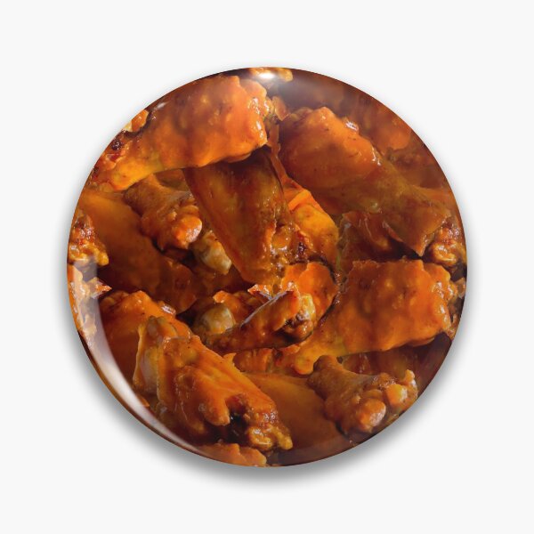 Artikelvorschau, Endloses Buffalo Wings-Muster entworfen und verkauft von BadMenuPhotos.