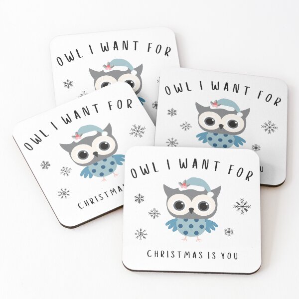 Item preview, Owl I Want for Christmas Is You 2 designed and sold by Aldo Daci.