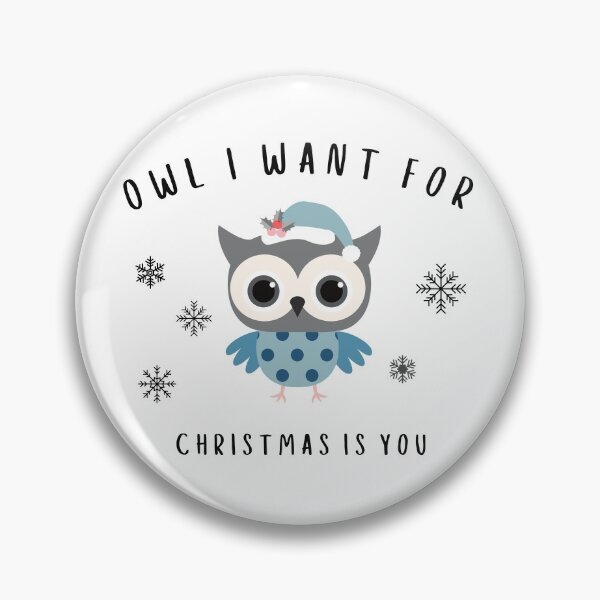 Item preview, Owl I Want for Christmas Is You 2 designed and sold by Aldo Daci.