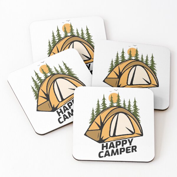 Item preview, Happy Camper designed and sold by Bjorn2Bubble.