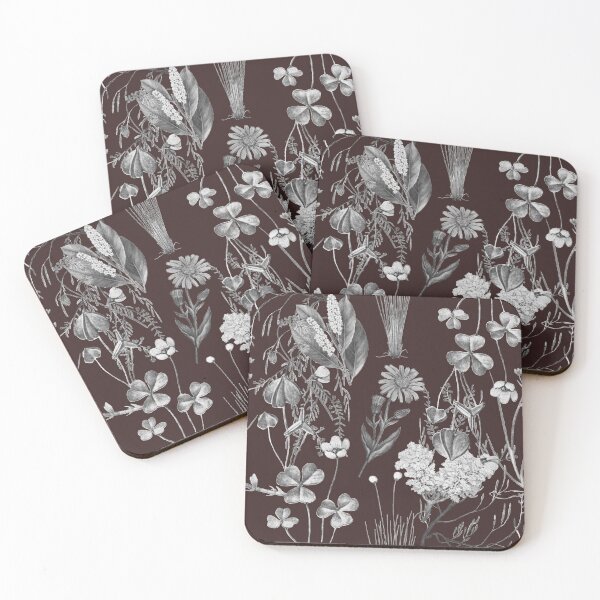Item preview, Vintage Botanical on Black designed and sold by themirthcanal.