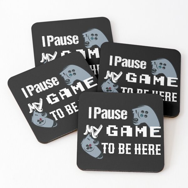 Item preview, I Paused My Game To Be Here, designed and sold by ADAMYASS.
