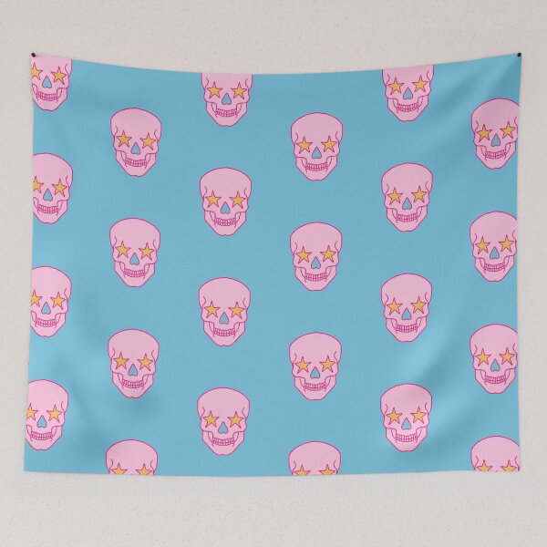 Item preview, Preppy Pink Skull designed and sold by lilydardano.