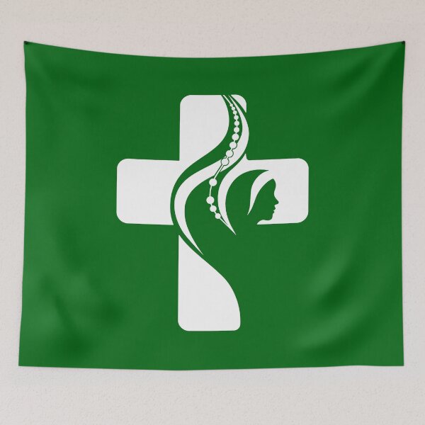 Item preview, WYD World Youth Day Lisbon 2023 official logo notxt green designed and sold by superpixus.