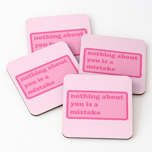 Item preview, nothing about you is a mistake - y2k motivational quote designed and sold by elizastreet.