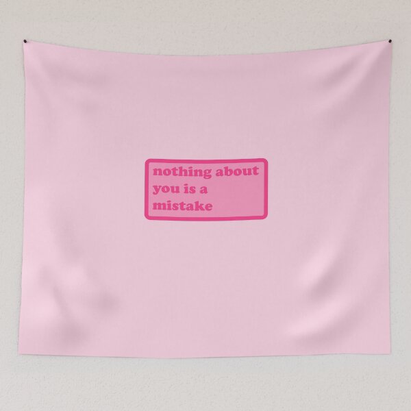 Item preview, nothing about you is a mistake - y2k motivational quote designed and sold by elizastreet.
