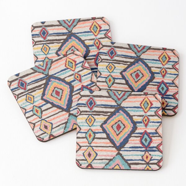 Item preview, Heritage Multicolore Morocco Berber Rug designed and sold by SpaceBazaar.