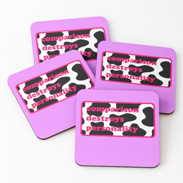Item preview, comparison destroys personality - y2k motivational quote designed and sold by elizastreet.