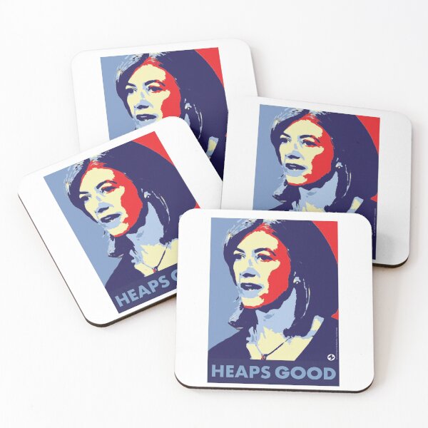 Nicola is Heaps Good Coasters (Set of 4)