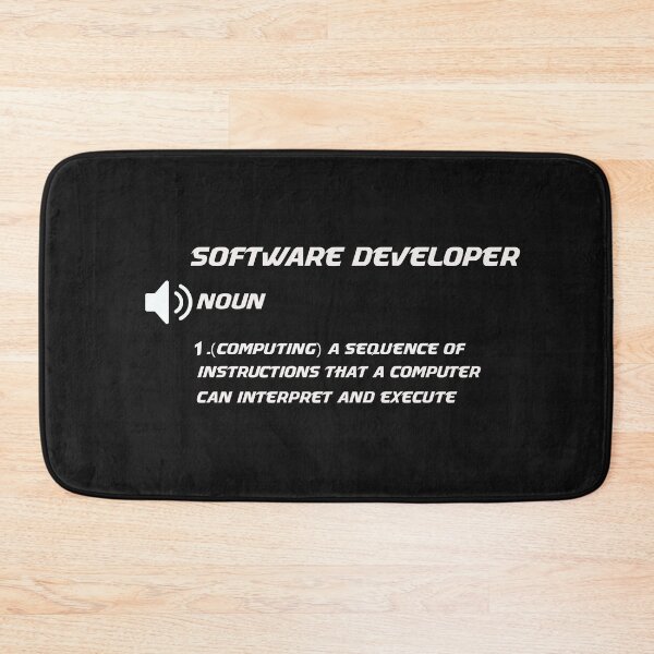Item preview, Funny Software developer definition designed and sold by manardesign.