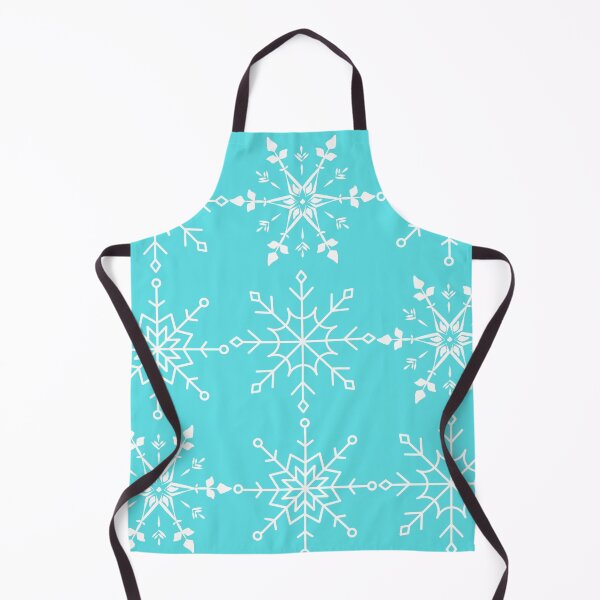 Item preview, Teal Christmas Snowflake pattern  designed and sold by Digibee.