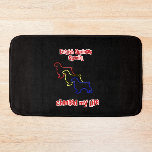 Item preview, English Springer Spaniel Changed my Life - Dog Art dogs Silhouette - pet designed and sold by Coolstuff4you71.