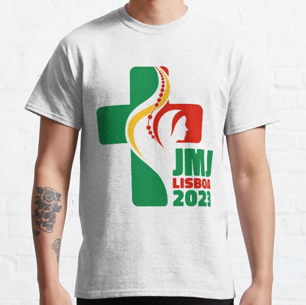 Aperçu de l'œuvre Logo officiel JWJ Jornada Mundial de la Juventude Lisboa 2023 créée et vendue par superpixus.