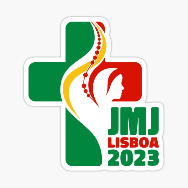 Artikel-Vorschau von JWJ Jornada Mundial de la Juventude Lisboa 2023 offizielles Logo, designt und verkauft von superpixus.