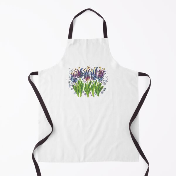 A Tiptoe of Tulips: Rainbow Prism Apron