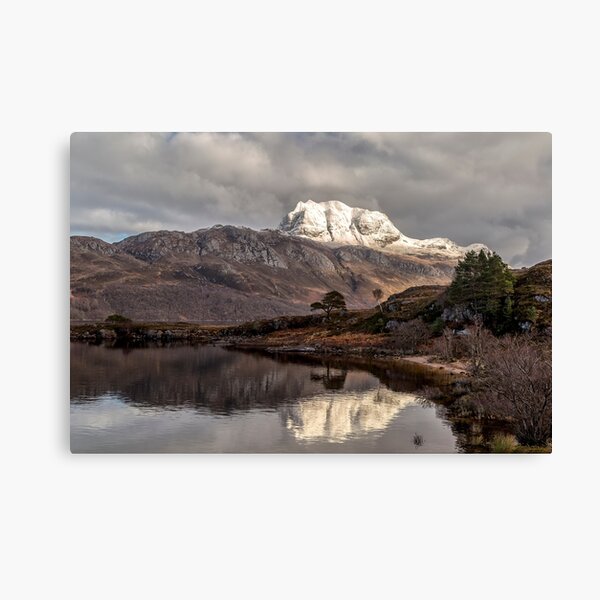 Slioch and Loch Maree Canvas Print