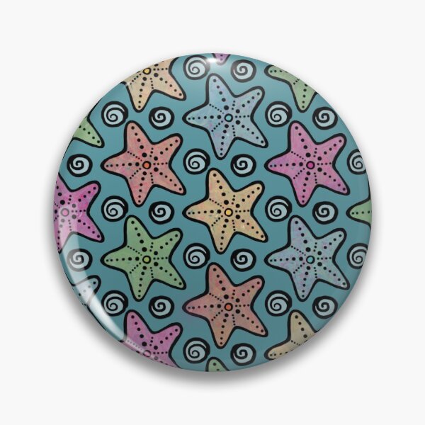 A Galaxy of Seastars Pin