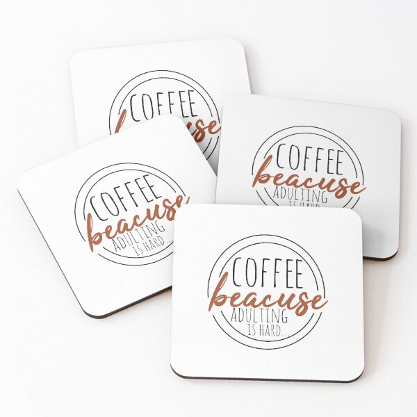 Item preview, Coffee because adulting is hard designed and sold by KMIKBAL7.