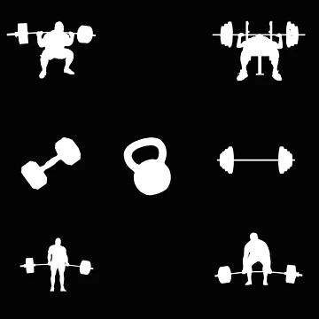 Artwork thumbnail, Power Lifter Pattern by Dude Stuff