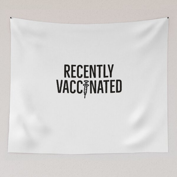 Item preview, RECENCTLY VACCINATED - COVID 19 - COVID - VACCINATED - SURVIVOR  designed and sold by Tropical Blood.